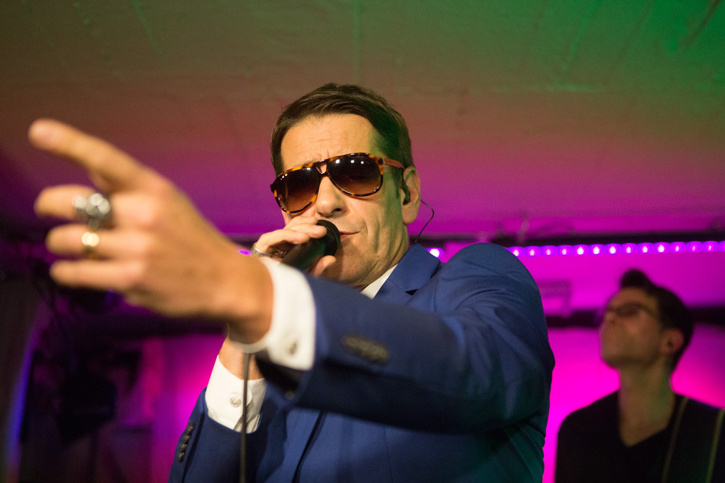 Pink Baxter live